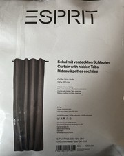 Gardinenschal, Braun mit