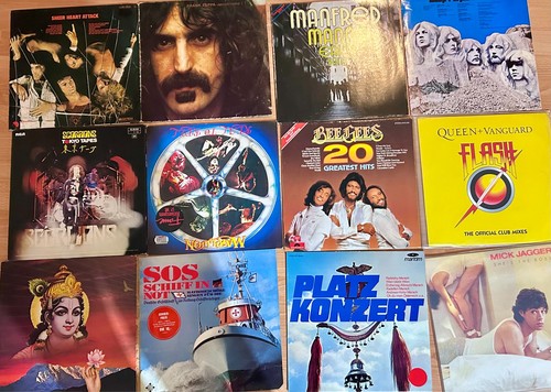 Vinyl schallplatten sammlung - sammlung,