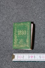 Antiker Portemonnaie-Kalender…1880…Namenstage…rare Miniatur