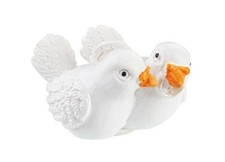 DEKO MINIATUR TIER TAUBENPAAR 3 cm 3 PAAR