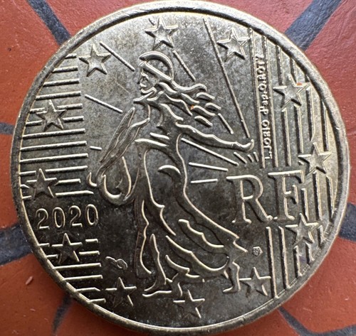 Eurocent münze frankreich - 50,