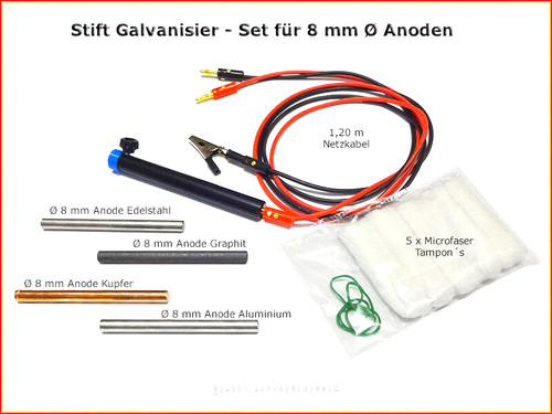 Stift galvanik galvanisier set - stift,