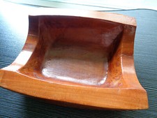 Schale o. Ablage für Nudelholz Teigrolle Backrolle Wellholz Vollholz lackiert#3 