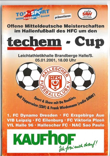 Programmheft 2001 dynamo - ht ,