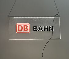 Beleuchtetes LED DB Deutsche Bahn Schild