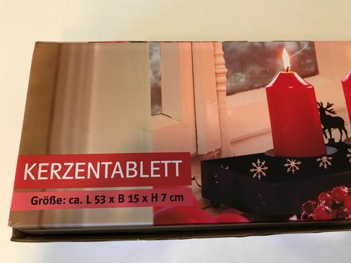 Formschönes kerzentablett - formschönes,