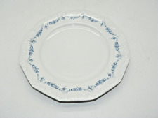 Speiseteller 25 cm von Rosenthal Maria Blaue Rosenkante, Blaue Ranke