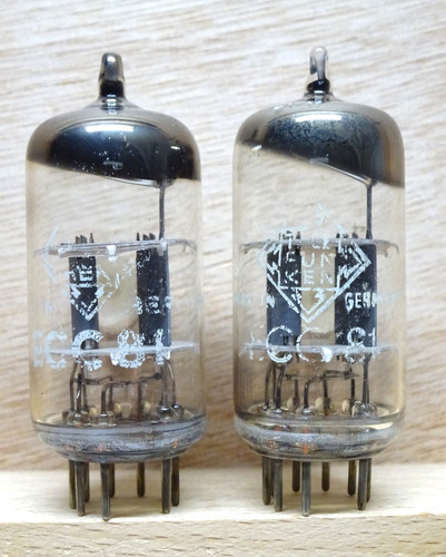 Pair telefunken ecc81 sehr - telefunken,