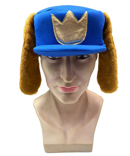 Hund mann blau mütze mit - mann,