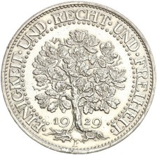 Weimarer Republik 5 Reichsmark