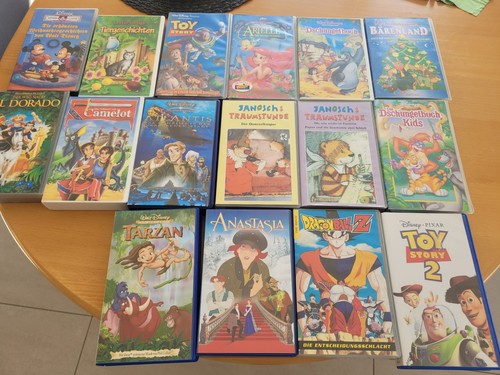 Sammlung kinderfilme vhs - sammlung,