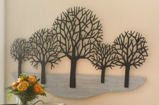 Wanddeko "Bäume" - 100x59cm