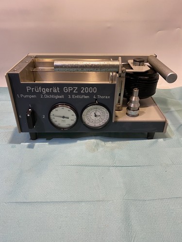 Dräger prüfgerät gpz 2000 - dräger,