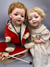 Schöne Antike Porzellan Puppe