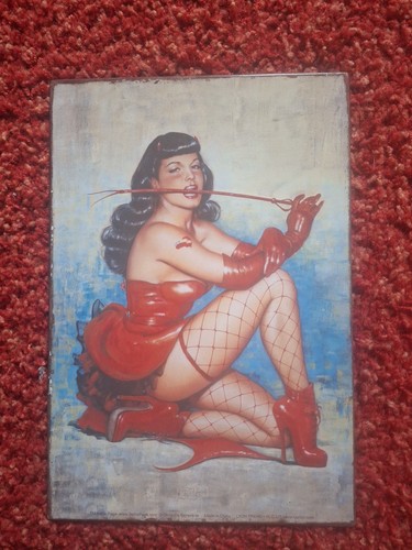 Blechschild cm bettie - blechschild, x