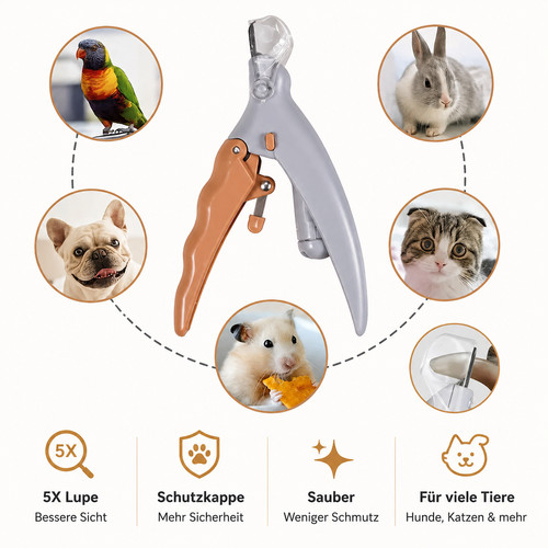 Krallenschere hund katze led - hund,