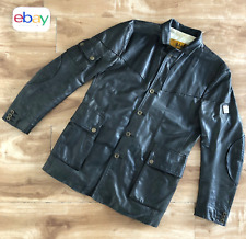 Belstaff HAMPSTEAD leather jacket,  BlackPrince label, antique black, size M