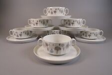 Rosenthal Polygon Winterreise 1 v. 7 Suppentassen mit Untertasse  ø: 10,5cm