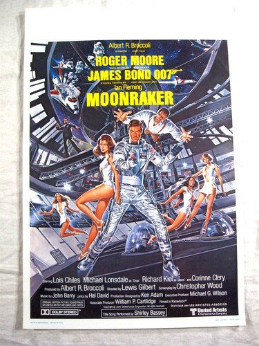 James bond 007 - -, moonraker"