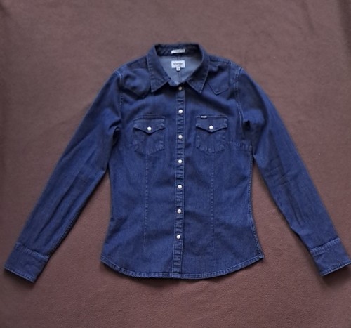 Wrangler jeanshemd damen - jeanshemd,
