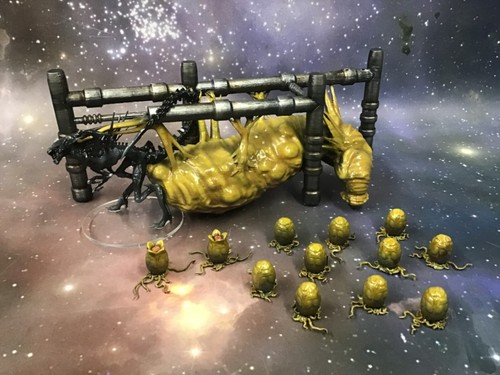 Alien style queen chamber - style, queen's