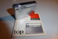 ROWENTA top ts, Historisches Feuerzeug 60er Jahre mit Anleitung