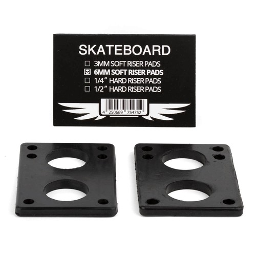 Skateboard hardware soft riser - hardware,