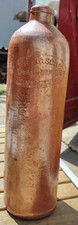 c.w. tasche steinhäger brennerei steinhagen i W Flasche steingut schnapsflasche