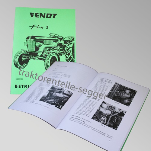 Fendt betriebsanleitung fix - fendt, 2