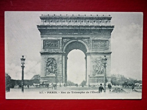 Paris arc de - ak., triomphe