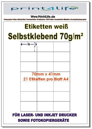 Universal etiketten 41 - universal,