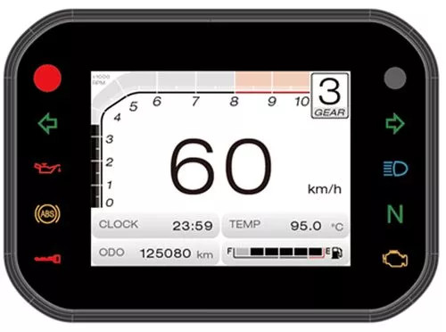Tachometer koso mit - tachometer, tft