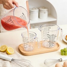 Transparentes ABS Messbecher