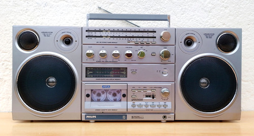 Ghettoblaster philips d - ghettoblaster,