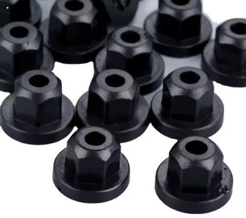 20x kunststoffmutter clip - kunststoffmutter,