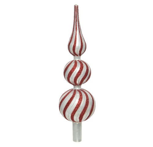 Christbaumspitze glas 31cm - christbaumspitze,