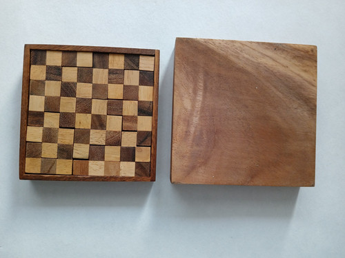 Legespiel holz puzzle knobel - legespiel,