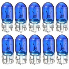 Xenon Look Halogen Birne W5W 12V T10 Long Standlicht Techline Hecklicht 10St.
