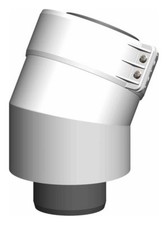 ATEC Abgas 30°-Bogen DN