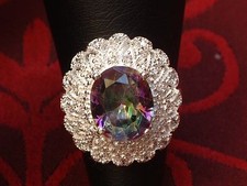 Designer ring mystic topas - designer,