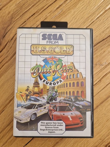 Out run sega master system - out,