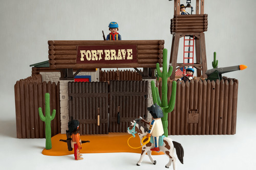 Playmobil fort brave 5245 - fort,