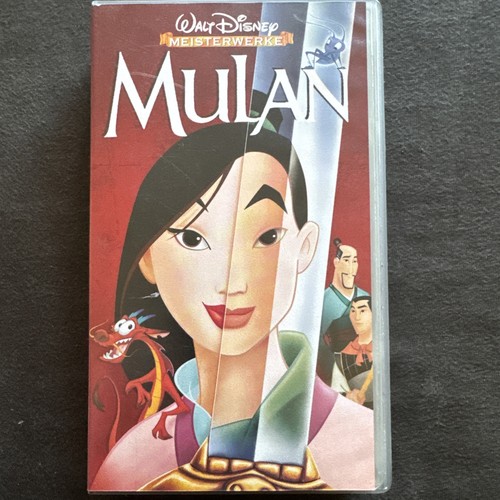 Mulan walt disney vhs - mulan,