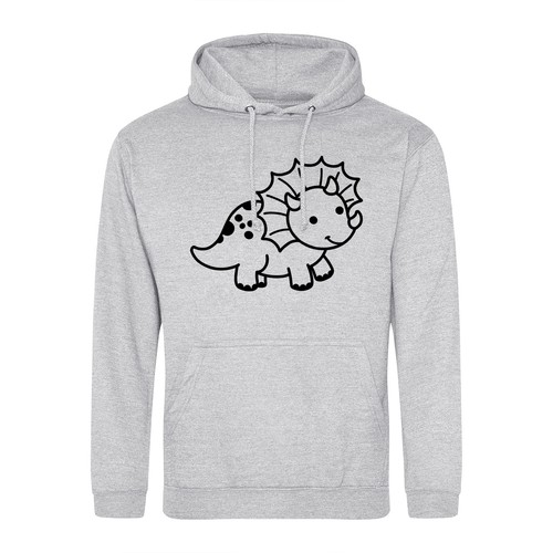 Unisex hoodie triceratops - unisex,