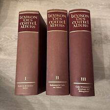 Lexikon des Mittelalters Band 1-3 1986