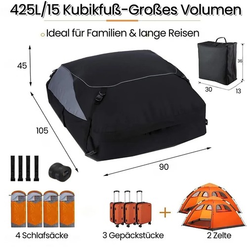 Auto dachbox faltbare - dachbox,