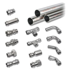 SANHA NiroTherm Edelstahl Rohr