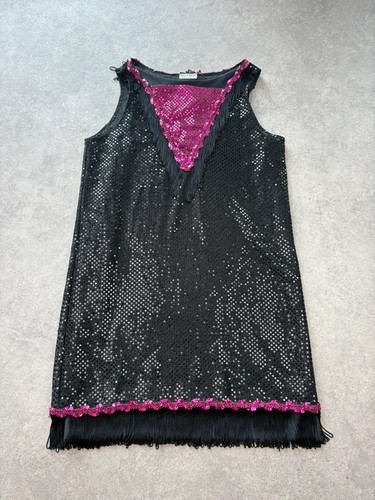Flapper kleid damen schwarz - kleid, 12
