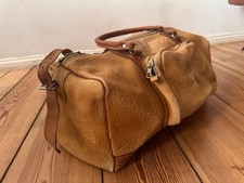 Large Tan Beige Leather
