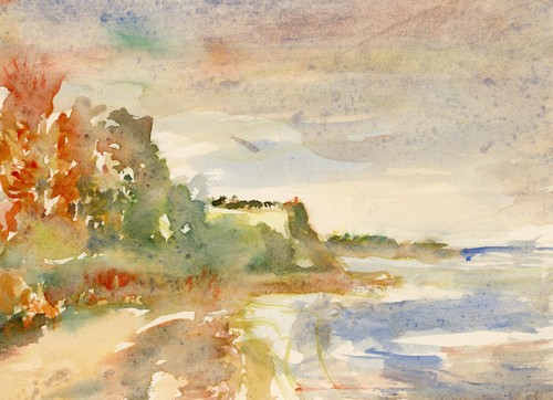 Küstenlandschaft strand und - strand,